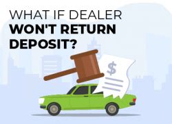 Used car dealer won’t return $4,000 deposit