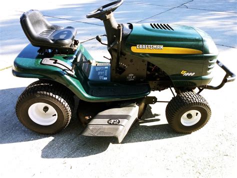 Used craftsman riding mower. Reasons a Craftsman Mower Won’t Drive Straight or Steer Correctly Won’t Move. A Craftsman mower may not move due to a bad or missing drive belt, worn tensioner pulley, or missing idler spring. The key may also be missing in the axle of a Craftsman riding mower and the drive release lever in the wrong position on a … 