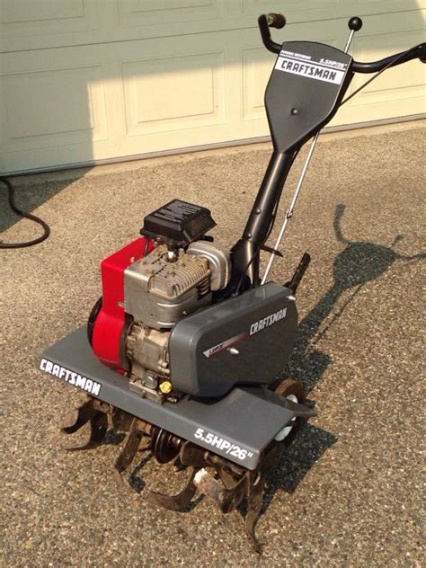 Used craftsman rototiller for sale. Craftsman rear tine rototiller. -. $150. (Tangent) Very good rotatiller. Someone was forcing it down with their full body weight instead of letting the tiller do the work and put a little bend in the hollow handle shaft. Does not effect function. Used for a … 
