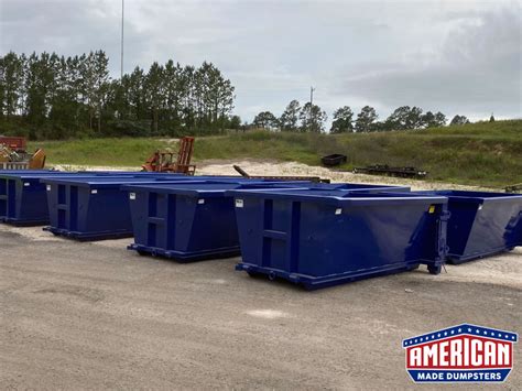 Used dumpster for sale. Florida (31) Rolloff containers are industrial receptacles with wheels that allow them to be easily rolled on and off commercial trucks. Rolloff containers are typically used to collect and transport construction and demolition waste and landscaping debris, as well as other trash and recycling. Specific materials that often go into rolloff ... 