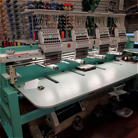 We guarantee our "used" machines the exact same as the original manufacturers warranty on a NEW machine! We have so many used embroidery machines (a warehouse full) that we cannot even list them all on our website. The process of updating and creating a new product for each machine detailing whether it was used at a show, how long it was used ....