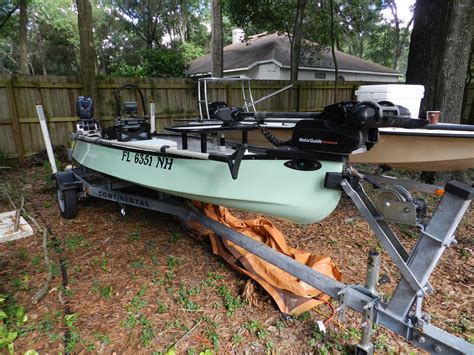 2000 16 foot Gheenoe Gheenoe in Valrico, FL. 300.00 USD. Used Other for sale by owner. Location: Daytona Beach, FL. Remarks: Selling my gheenoe. I upgraded and don’t need this boat any longer. This boat will get you to the fishing hole. It comes with the stand, stabilizer bar, oars, and trolling motor ... (read more)