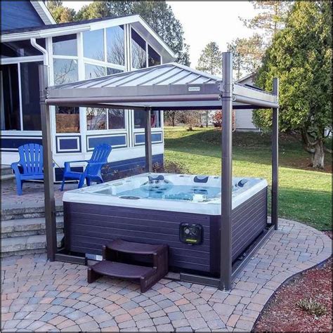 Used hot tub cover. The Covana OASIS is not only a hot tub cover, it’s also an automated, state-of-the-art, easy-to-use gazebo! Closed: Its water-tight seal reduces the spa’s heating costs due to its superior insulation value while, at the same time, preventing undesirable access, thus protecting your investment for as long as you own it! 