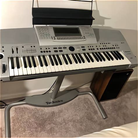 Casio keyboard for sale, keys labelled with tape, 