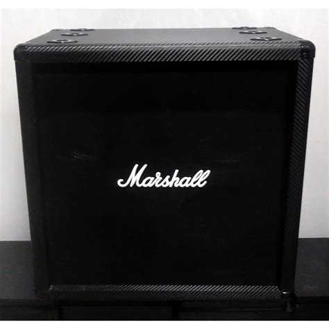Used marshall 4x12 cabinet. Marshall 1960BV Extension Cabinet Features: 280W, closed-back, 4 x 12-inch speaker cabinet. Packs '80s-era sonic characteristics into a '60s-style enclosure. Marshall G12 Vintage by Celestion speakers yield loads of low-end thump and high-end sizzle. 16/4Ω mono, 8Ω stereo operation. Straight design producers a thicker sound than an angled ... 