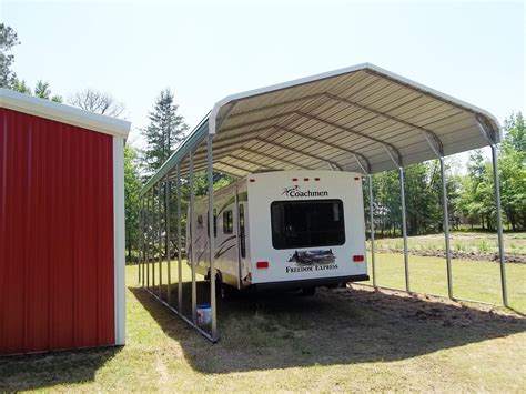 Above we have conveniently priced a wide selection of Regular Style Metal RV Covers in sizes from 12 Ft. to 24 Ft. wide, & from 26 Ft. to 41 Ft. long, which are suitable for most of our customers. We offer these standard sizes to save you time & money. We can build any custom size in between these sizes.. 