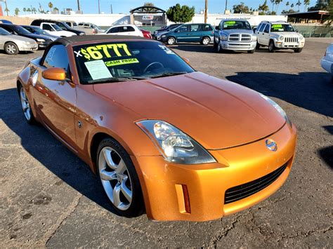 The average Nissan 350Z costs about $13,251.98. The average price has decreased by -2.9% since last year. The 22 for sale near Roanoke, VA on CarGurus, range from $5,795 to $34,995 in price. Trim type. MSRP.