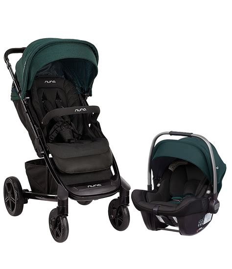 Used nuna stroller. Stroller weight/dimensions: 13.6 lbs., 44" x 32.5" x 20" unfolded; 11" x 24" x 20" folded. Fold: Quick, one-handed compact fold means less time packing, more time relaxing. Recline: One-hand, multiposition recline and adjustable calf support for added comfort. Tires: Progressive front- and rear-wheel suspension technology provides a smooth ride ... 