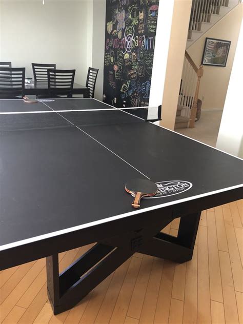 Forest Grove, OR. $100. pool table/billiard conversion table to ping pong-heavy duty. Beaverton, OR. $225. Space saver ping pong table 3/4 size. Portland, OR. $55 $65. Foldable,Portable Ping Pong Table Set,with Net and 2 Ping Pong Paddles and 3 Balls,No Need Assembly,.