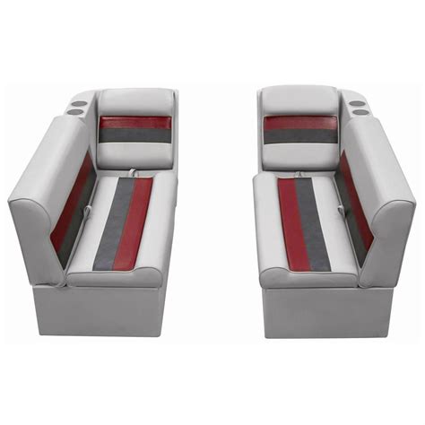 PMI Luxury Pontoon Replacement Furniture Adds Both Style & Function to Any Pontoon Boat. 28" Bench $470. 38" Bench $500. 55" Bench $660. Flip/Flop Bench $400. 28" Corner Bench $530. 30" Corner Bench $580. 36" Corner Bench $660. Luxury Lean Back $400. Luxury Arm Rest $130. Luxury Bucket $400.