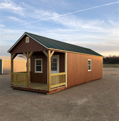 Please call 979-836-7225 for information about viewing cabins or click here to email us. Efficiency, one-bedroom, two-bedroom, and three-bedroom cabins manufactured by General Shelters and distributed by Portable Buildings of Brenham..