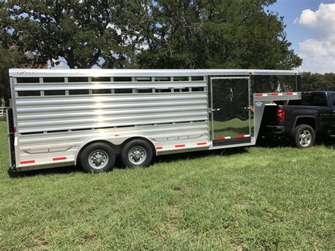 Used stock trailers for sale in texas. 2025 East Texas Trailers GL8024082 Stock / Stock Combo Trailer Price: $16,600.00 | For sale in Petty, TX 