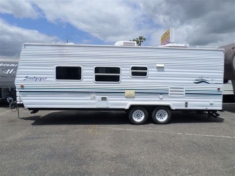 View our entire inventory of New Or Used Travel Trailer RVs in Redding, California and even a few new non-current models on RVTrader.com. Top Makes. (3) Forest River. (1) Airstream. (1) Jayco. (1) Keystone. close. California (6) A Travel Trailer is an RV that is towed behind a vehicle that is used for recreational purposes..