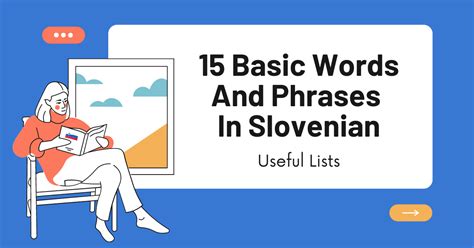 Useful Lists Of 50+ Basic Words And Phrases In Slovenian