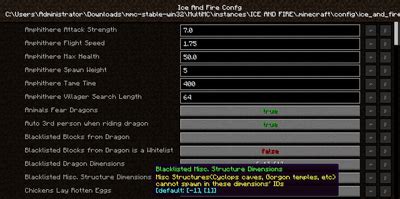 User Blog Sceolangir How To Modify The Configs Of A Mod Ice And Fire Mod Wiki Fandom
