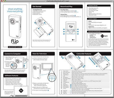 User Guide Instructions