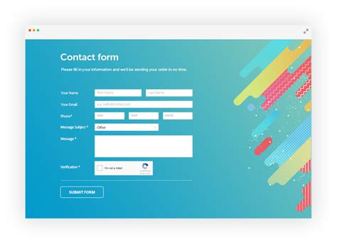 User Interactive Form Template CSS Design CSS CodeLab