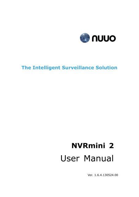 User Manual - NUUO