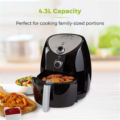 User Manual Tower T17021 4.3L 1500W Family Size Air Fryer