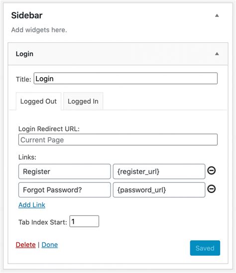 User Registration Add-On Login Widget - Gravity Forms …