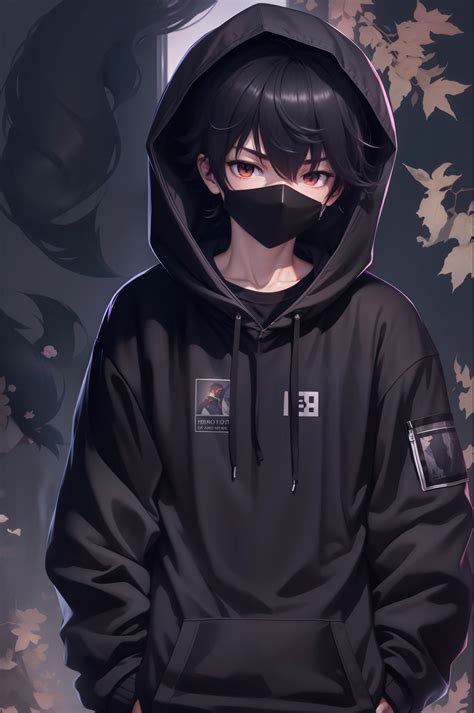 User Uploaded Image Hoodie Hood Anime Boy 576x1024 Download HD