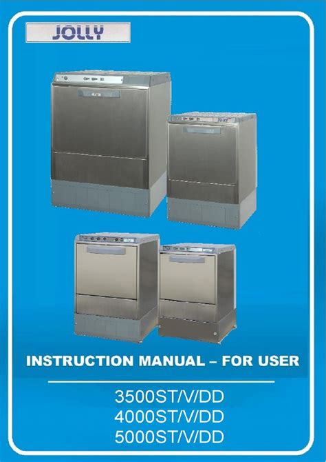 User manual Jolly 4000ST/V/DD (English - 16 pages)