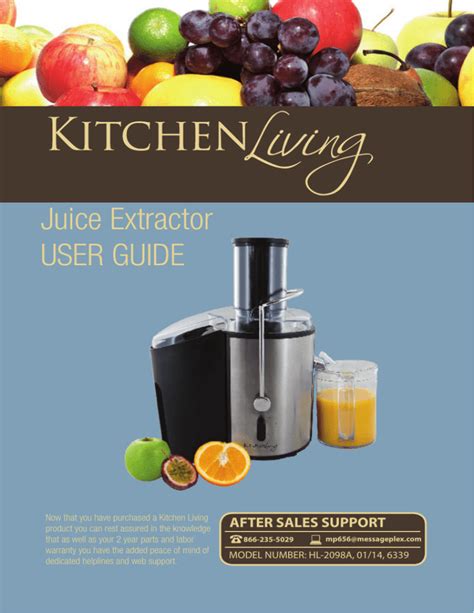 User manual for enrico entsafter juicer. - Download 2004 chevy impala owners manual.
