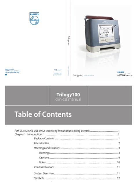 User manual for trilogy 100 product. - Aset professional practice exam study guide.