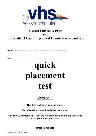 User manual oxford quick placement test. - Across five aprils study guide mcgraw hill.