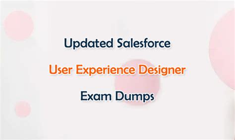 User-Experience-Designer Dumps