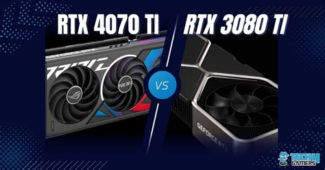 UserBenchmark: Nvidia RTX 3080 vs 4070-Ti