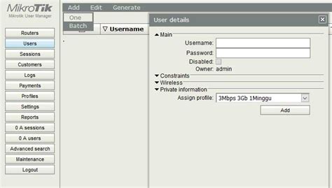 Usermanager in mikrotik. 0beta4 extra packages The User Manager RADIUS Server in RouterO...