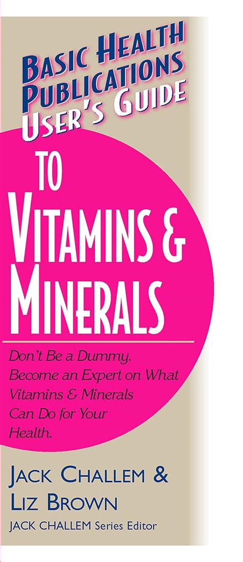 Users guide to vitamins minerals basic health publications users guide. - 2001 2004 land rover lander repair manual.