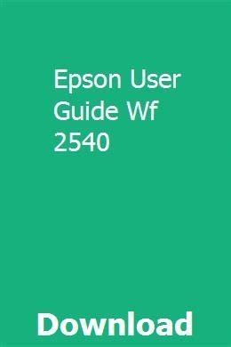 Users guide wf 2540 epson support. - Official nintendo the legend of zelda minish cap players guide.