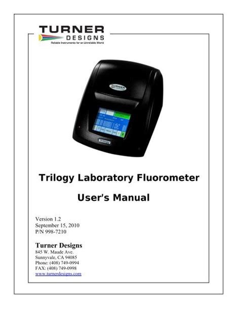 Users manual fluorometers to measure the properties of. - Fenarolis handbook of flavor ingredients fourth edition by george a burdock.