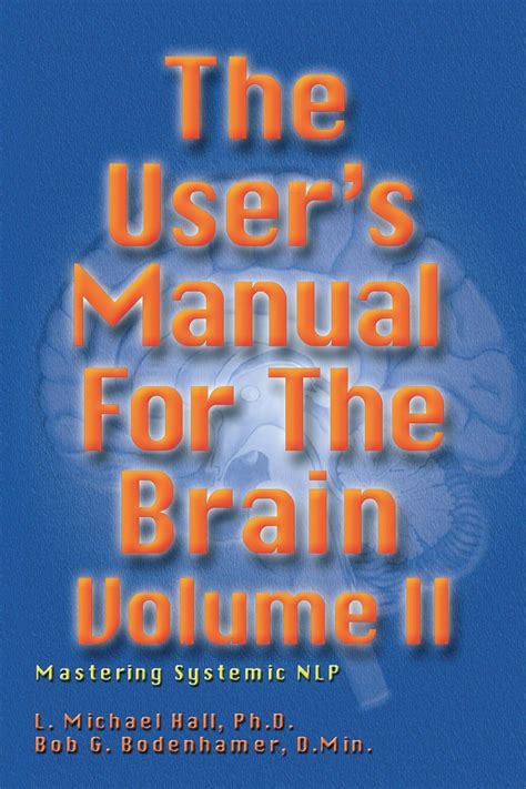 Users manual for the brain vol ii mastering systemic nlp. - Estudio de la contaminación del río de la plata.