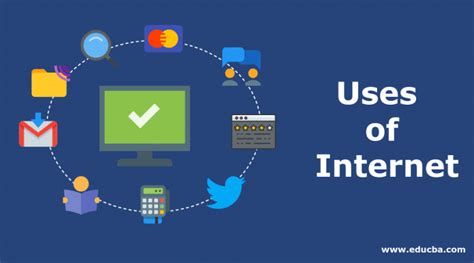 Uses of Internet Top 9 Uses of Internet along with Applications …