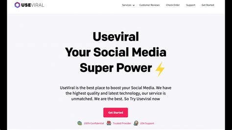 Useviral. UseViral is a social media growth company that offers you different follower and engagement growth packages for not just one platform, but for 8 different social media networks. If you haven’t noticed, more and more people are signing up for a lot of different social media networks, so it makes sense that a company would want to offer social ... 