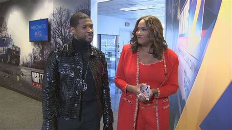30to35 Sal Ki Moti Moti Lades Sex - Usher visits WSB-TV, sits down with Karyn Greer days after iconic Super  Bowl halftime performance