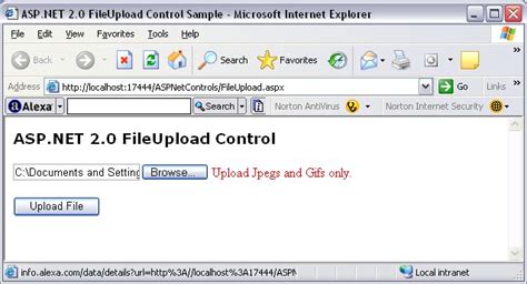 Using ASP.NET FileUpload Control