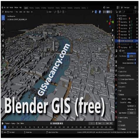 Using Blender as a GIS Visualisation Tool - locative.dev