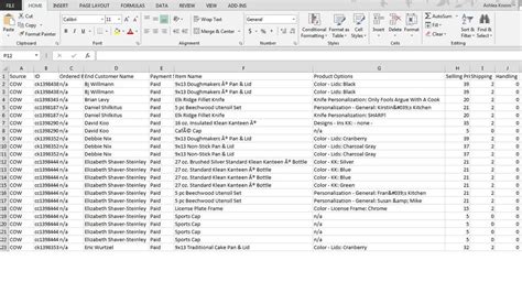 Using CSV Files