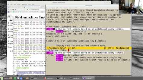 Using Emacs 64 - Notmuch - C