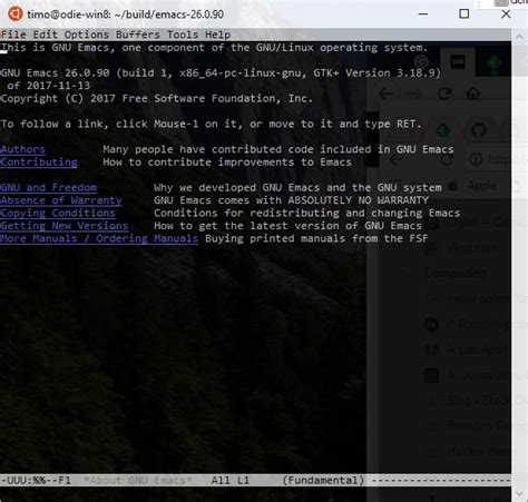 Using Emacs on Windows 10 An Installation Guide