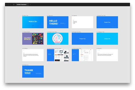 Using Figma for a Portfolio Review by Ash Guillaume presentation