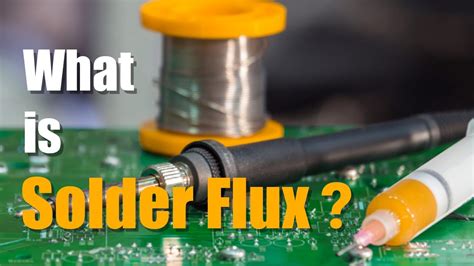 Using Flux Soldering Basics - YouTube