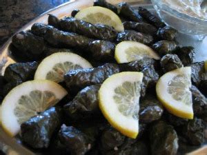 Using Fresh Grape Leaves, Whats Cooking America