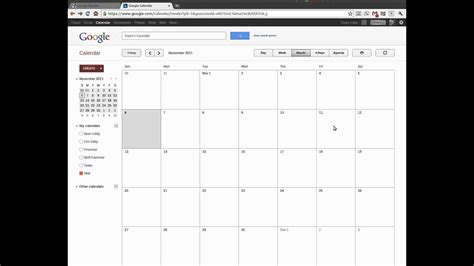 Using Google Calendars to Create a Shift Calendar YouTube
