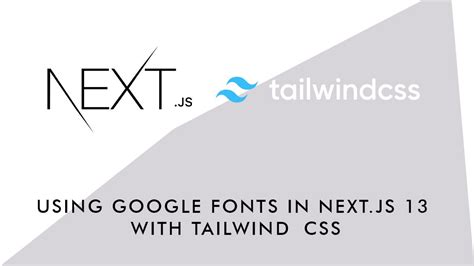 Using Google Fonts in Next.js 13 with Tailwind CSS by popEating Dev