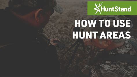 Using HUNT AREAS in HuntStand - YouTube